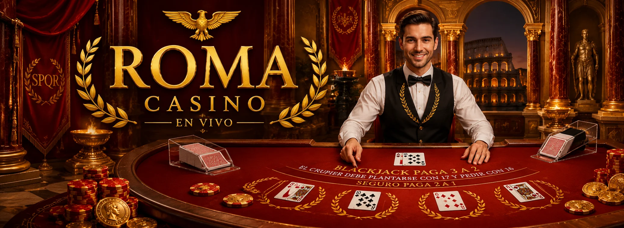 Más de 20 mesas en vivo con Evolution Gaming